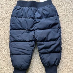 Old Navy Kids Dark Blue Puffer Joggers